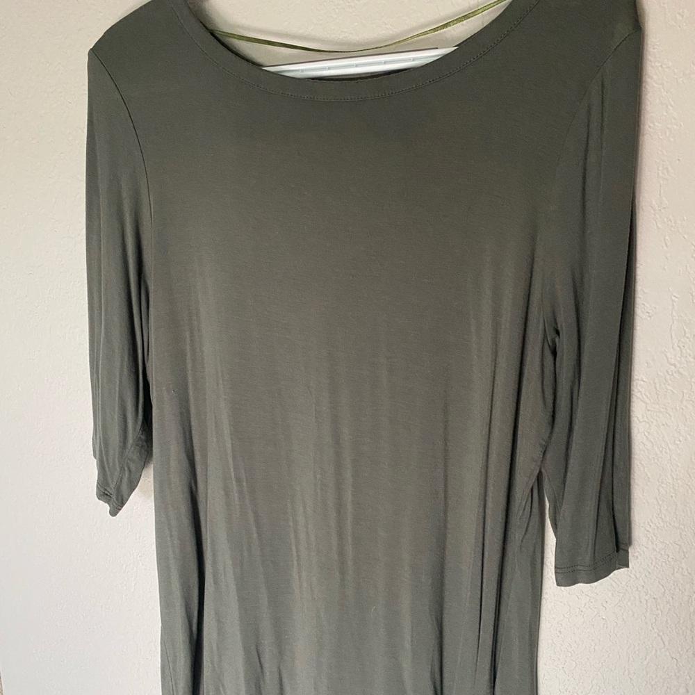 Army green tunic